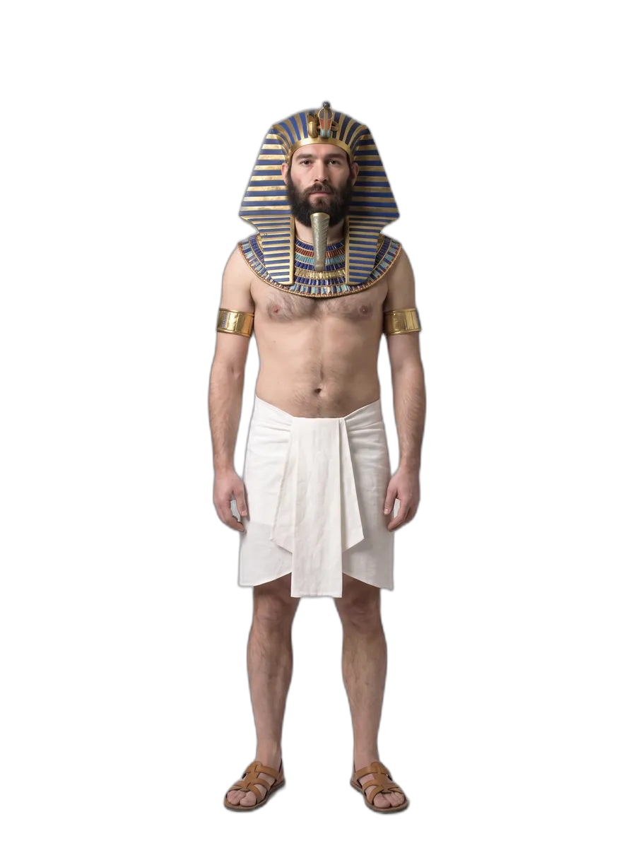 Reconstrucción de la vestimenta de Egipto: Faraón del Imperio Nuevo