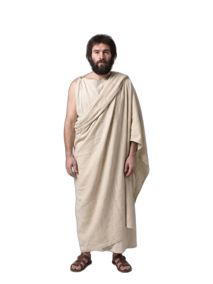 Reconstrucción de la vestimenta de Grecia: Atenas, siglo V a. C.