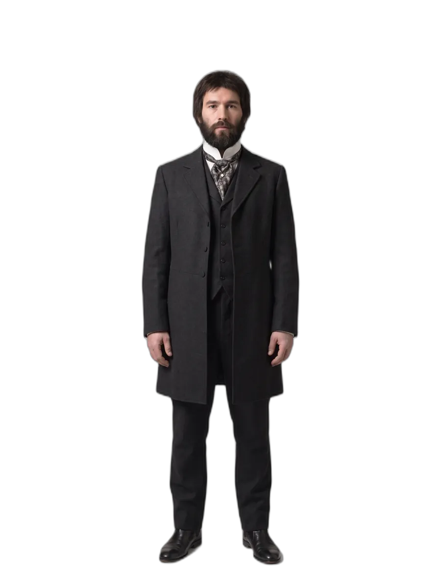 Reconstrucción de la vestimenta de Siglo XIX: Burguesía, 1880